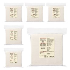 무인양품 MUJI 코튼 컷트 180매 6 SET, 6개, 180개입