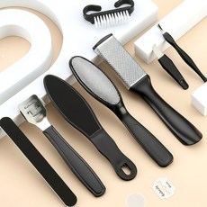 올이즈유 스크럽 발각질 제거기 블랙 10종 세트, 1세트, 82.5g