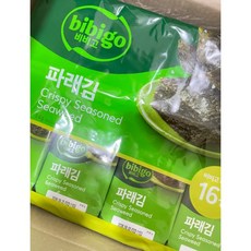 비비고 파래김 도시락김, 4g, 32개