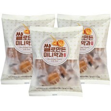 동화CNF 쌀로만든 미니약과, 120g, 3개