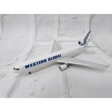 Herpa Wings 1/500 McDonnell Douglas MD-11F Cargo 西方全球航空塗裝模型, 1個