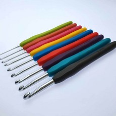 모사용 실리콘 코바늘 세트 9종 뜨개바늘oto3+8RFQ