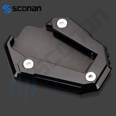 오토바이 CNC 킥스탠드 사이드 스탠드 확장 패드 두카티 몬스터 1200 1200R 1200S 821 937 950 플러스 플레이트 액세서리, 1개