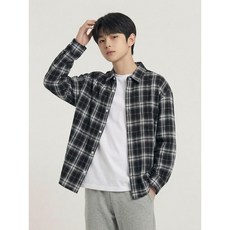 [행텐틴즈/행텐주니어] 체크 시어서커 카라 셔츠 14570-020-406-68