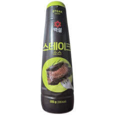 백설 스테이크 소스 255g, 3개