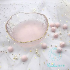 金邊花朵形狀洗臉盆
