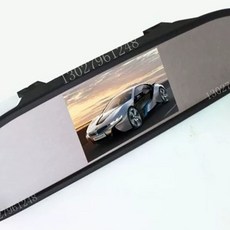 차량용 모니터 차량용 HD 후방 비디 미러 장착된 내부 카메라가 또는 주차 DVD 3인치, G. 7인치 Bluooth MP5 백미러 디스플레이