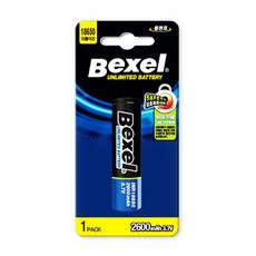 (벡셀) 3.7V 18650 배터리 (2600mAh 카드형), 1개, 1개입