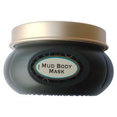 SABON 死海黑礦泥身體泥膜 200g, 1罐, 1罐