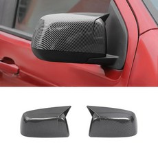 RAZPOY 콜로라도 백미러 커버용 쉐보레 및 GMC-Canyon 액세서리 2014-2022와 호환되는 사이드 미러 캡 쉘 트림 탄소 섬유146073, 탄소 섬유