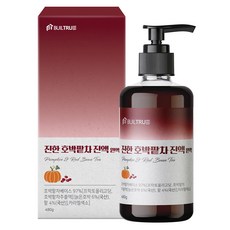 빌트루 진한 호박팥차 원액 진액 식약처인증 액기스 HACCP 국산 액상, 1개, 480g
