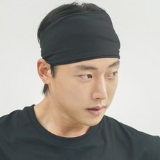 유에서무 익스트림 와이드 헤어밴드, 블랙, 1개