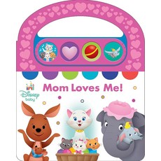 [5] Disney Baby - Mom Loves Me! Carry Along Handle Sound Book - Perfect Gift for Mother’s Day - In, [5] Disney Baby - Mom Loves Me