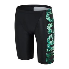 ❲백화점정품❳ 아레나 남성 실내 수영복 칼리드라 4부 A5FM1PM42_BLK 강습 탄탄이