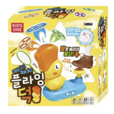 캐치캐치 플라잉덕 비행접시잡기 야외놀이완구 대형, 1개