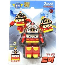 로이 유아 로봇 장난감 로보카폴리 2인치 미니변신