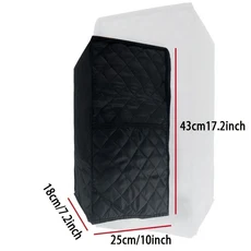 호환 1pcs 홈 주스 추출기 방진 커버-두유 기계 과일 과즙기 보호기-주방 가전 먼지 후드, 01 black