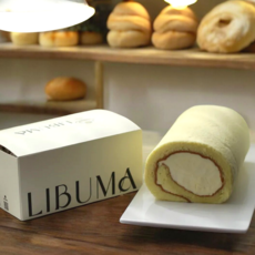 크림듬뿍 밀크롤 케이크, 1박스, 500g