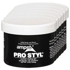 ampro PRO STYL 蛋白造型髮膠, 6個, 284克