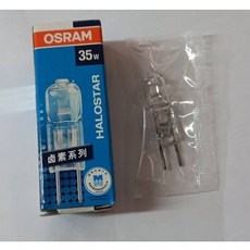 歐司朗 OSRAM JC 12V 35W GY6.35 鹵素燈泡，適用於各式燈具，提供明亮集中照明, 1個