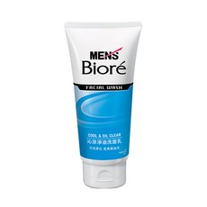 Biore 蜜妮 男性專用 沁涼淨油洗面乳 100g, 1個, 沁涼淨油 100g