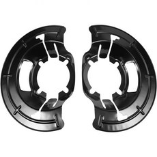 앞 브레이크 더스트 쉴드 백 플레이트 2개 924-483 F-250 F-350 F-450 F-550 슈퍼 듀티 1999-2004 익셔션 2000-2005 교체 F81Z1214A, 앞 브레이크 더스트 쉴드 백 플레이트 2개 924-48