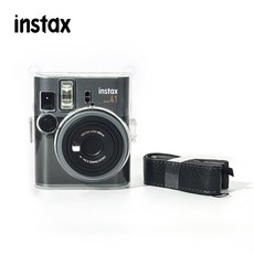 인스탁스 미니41 전용 투명케이스 가방 (스트랩 포함) / Mini41, 1개