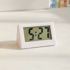 세이와 차량용 대시보드 자동차 디지털 시계 시간 전자시계 LED, 1개, B. 심플 화이트