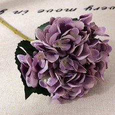 조화장식 수국꽃 1P 조화 인조꽃 인테리어 데코 소품20260502EA, 01.화이트