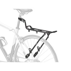 TtH火雞 IBERA 鋁合金三點式鎖點貨架 26/-29/可調整 無鎖孔後貨架 公路車/登山車適用, 1個