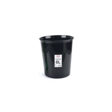 플라스틱 휴지통 오픈형 블랙 6L 오픈쓰레기통 오픈휴지통