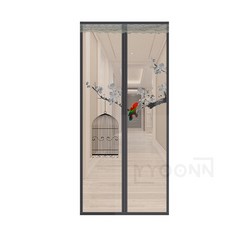 유니상점 버드 출입문 방충망 100x220cm 모기유입차단 자석모기장
