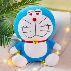 도라에몽 70cm 귀여운 봉제 인형 스탠드 바이 미 만화 고양이 동물 소파 침대 베개 크리스마스 선물, E, 25cm, 1개, E
