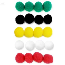 푸른봄 뿅뿅이 50mm 노랑 뿅뿅이40mm, 검정