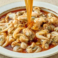 감칠맛 끝내주는 특제 간장 새조개 조개장 밥도둑 밥반찬, 2개, 400g