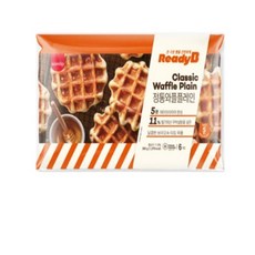 spc 삼립 Ready B 정통플레인와플 냉동디저트 간편조리 카페, 360g, 3개