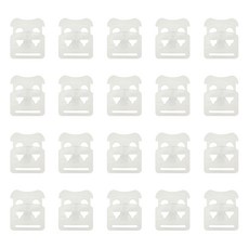 끈조절 스트링 스토퍼 돼지코 코드락, 20개, FW11