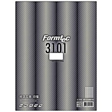 폼텍 레이저 잉크젯 공용 바코드용 라벨 LS-3101, 60칸, 100매
