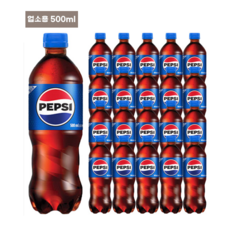 롯데칠성음료 펩시 500ml 20페트 업소용, 20개