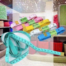 줄자 150cm 1개 색상랜덤 바느질 옷 의류 소형 기기 휴대용, 1