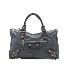 발렌시아가 중고 2005-2025 램스킨 모토크로스 자이언트 21 워크 사첼 백