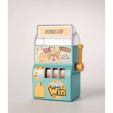 迷你小型遊戲機台 扭蛋機 飲料販賣機 拉霸機 聖誕禮物, 1個