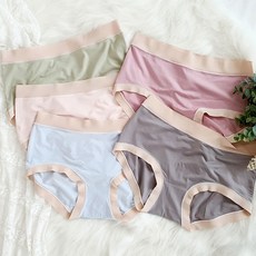 글램공감 (SET) 라이프 여성 면스판 노라인 보들팬티 5매세트