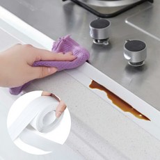 몬스팩토리 PVC 싱크대 방수 곰팡이 방지 테이프 중형 2.2cm, 1개