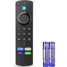 업그레이드 음성 원격 교체 스틱 TV 3세대 L5B83G 2세대/3세대 스마트 호환 큐브 1세대/이후 버전 라이트/4K Max/Bundle 2세대 및 이후 버전(배터리 2, 업그레이드 음성 원격 교체 스틱 TV 3세대 L5B83