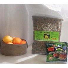 天下無敵 三色烏龜飼料 澤龜水龜適用, 1個, 600克