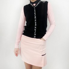 투솜 여성골프조끼 여자골프조끼 와이 레터링 골프조끼 봄 여름 가을 니트 골프니트조끼 봄골프조끼 가을골프조끼 여름골프조끼