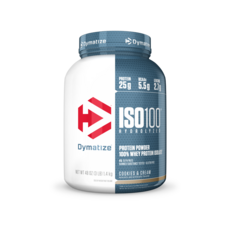 Dymatize ISO 100乳清蛋白粉, 1.4kg, 1罐