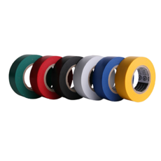 전기절연테이프 케이블 선정리, 적색, 1개