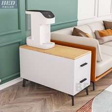 輕奢風碳鋼腳沙發邊櫃邊幾收納櫃，北歐簡約小戶型客廳邊桌, 1個